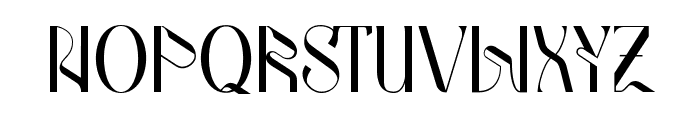 Strooma Font UPPERCASE