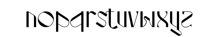 Strooma Font LOWERCASE