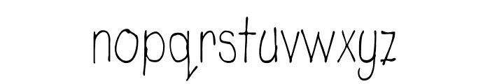 Strowberry Font LOWERCASE
