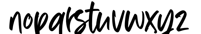 Strowild Font LOWERCASE