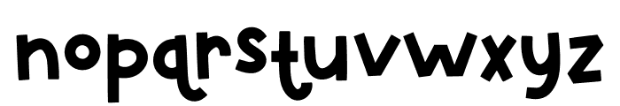 Stroy Jelly Font LOWERCASE