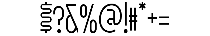 Structures Condensed Light Font OTHER CHARS