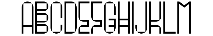 Structures Condensed Light Font UPPERCASE