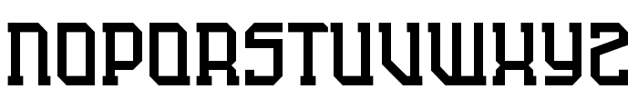 Stryked-Regular Font LOWERCASE