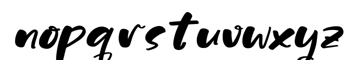 Stticker Borjues Italic Font LOWERCASE