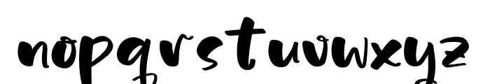 Stticker Borjues Font LOWERCASE