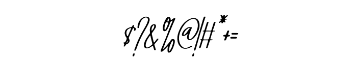 Sttiiyaa Hiillsa Italic Font OTHER CHARS
