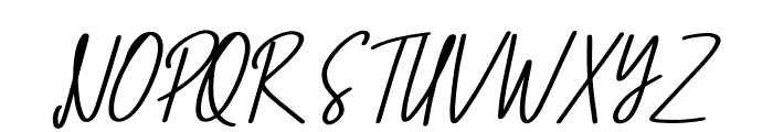 Sttiiyaa Hiillsa Italic Font UPPERCASE