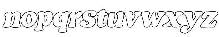 Stubchen Hugoblins Ita Outline Font LOWERCASE