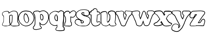 Stubchen Hugoblins Outline Font LOWERCASE