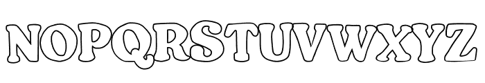 StubchenHugoblins-Outline Font UPPERCASE