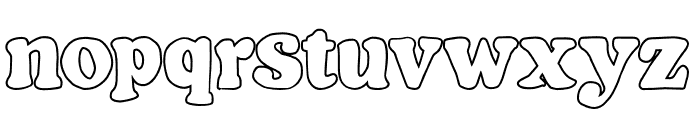 StubchenHugoblins-Outline Font LOWERCASE