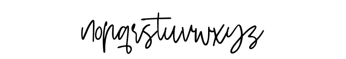 Stuborn Font LOWERCASE