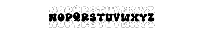 Stucked Font LOWERCASE