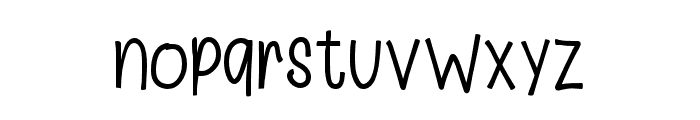Student Lettering Font LOWERCASE