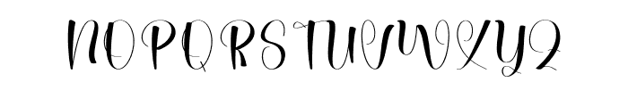 Student Writing Font UPPERCASE