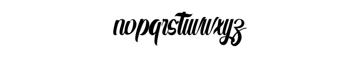 Studio Font LOWERCASE