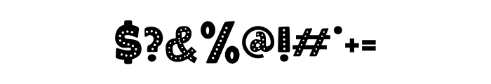 Study Symbol Dot Font OTHER CHARS