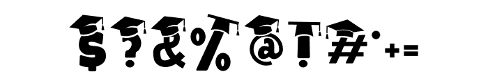 Study Symbol Graduate Font OTHER CHARS