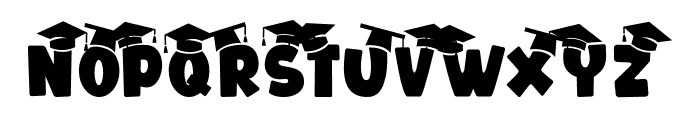 Study Symbol Graduate Font UPPERCASE