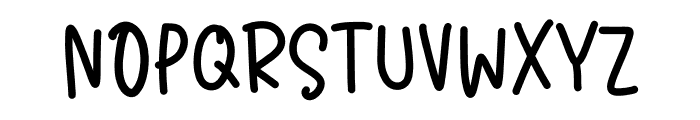 Study buddy Font UPPERCASE