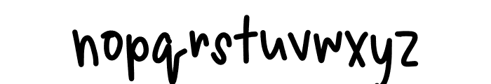 Study buddy Font LOWERCASE