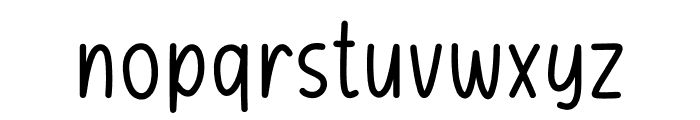StudyBuddy Font LOWERCASE