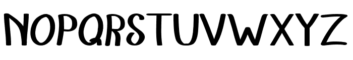 StuffyCake-Regular Font UPPERCASE