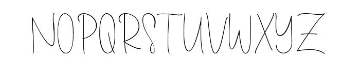 Stussy-Script Font UPPERCASE