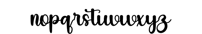 Style Font LOWERCASE