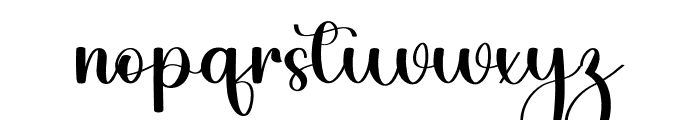 Stylish Alphabet Font LOWERCASE