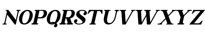 Stylish California Italic Font UPPERCASE