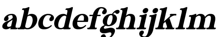 Stylish California Italic Font LOWERCASE