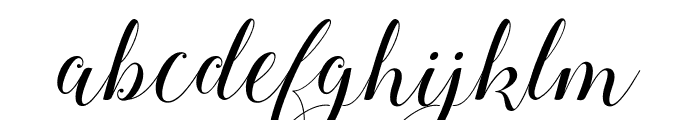 Stylish Calligraphy Font LOWERCASE