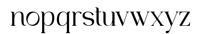 Stylish Coastial Font LOWERCASE