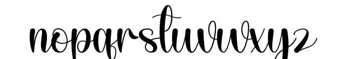 Stylish Creative Font LOWERCASE