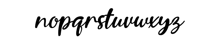 Stylish Handmotion Italic Font LOWERCASE