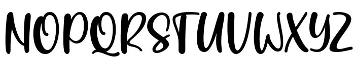 Stylish Handmotion Font UPPERCASE