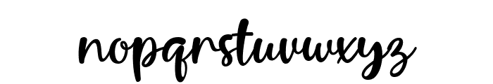 Stylish Handmotion Font LOWERCASE