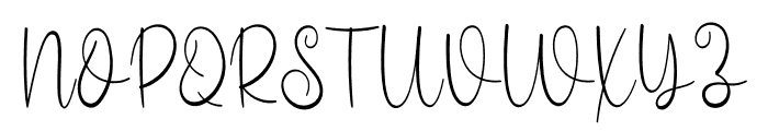 Stylish Signature Font UPPERCASE