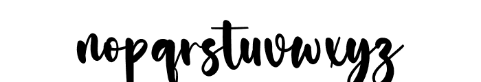 Stylish Writing Font LOWERCASE