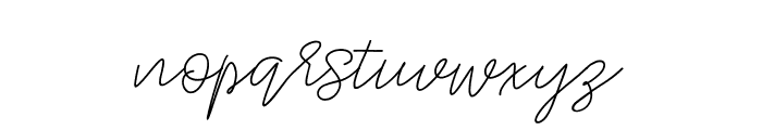 StylishScript Font LOWERCASE