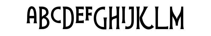 StylishSerifRegular Font LOWERCASE