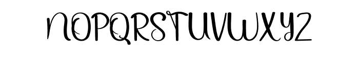 Stylistic Font UPPERCASE
