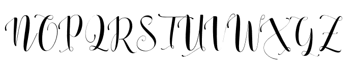 Stylistics Font UPPERCASE