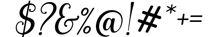 Stylisty Script Italic Font OTHER CHARS