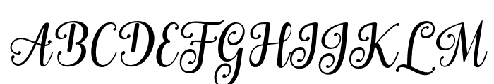 StylistyScript-Italic Font UPPERCASE