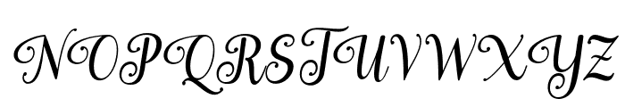 StylistyScript-Italic Font UPPERCASE