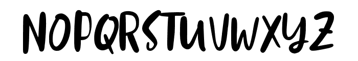 StylledaBrush Font UPPERCASE
