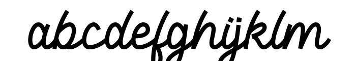 Stynia Font LOWERCASE